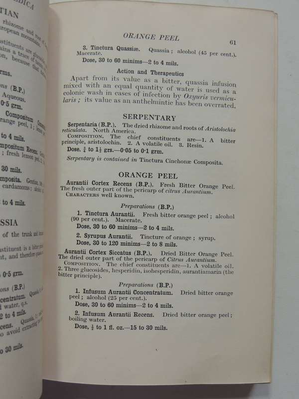 Materia Medica Pharmacy, Pharmacology and Therapeutics - William Hale-White 24th Edition 1939
