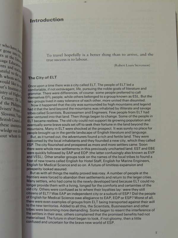 English For Specific Purposes: A Learning-Centred Approach - Hutchinson & Alan Waters