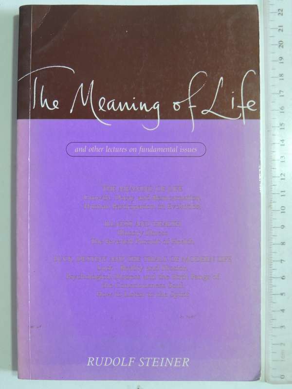 The Meaning Of Life And Other Lectures On Fundamental Issues - Rudolf Steiner