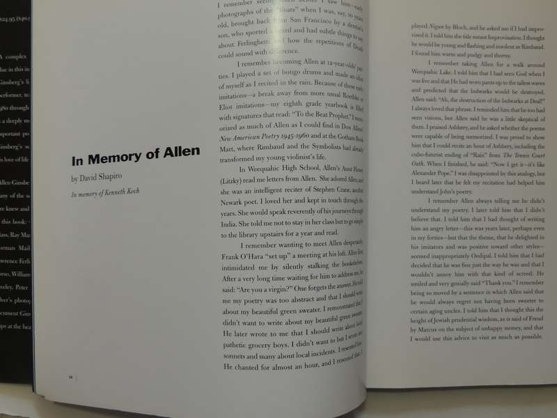 The Late Great Allen Ginsberg: A Photo Biography - Christopher Felver