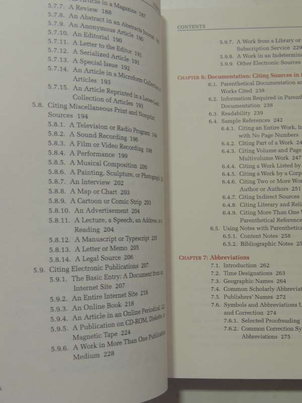 MLA Handbook For Writers Of Research Papers (6th Edition) - Joseph Gibaldi