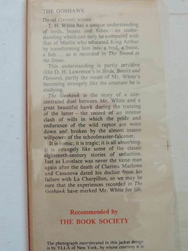 The Goshawk - T.H. White   1st Edition  1951
