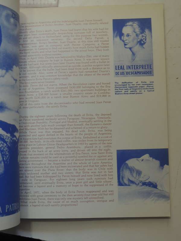 Evita!: A Legend For The Seventies - W.A. Harbinson