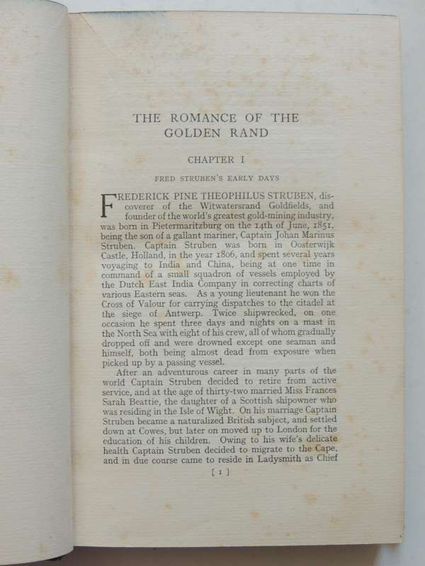 The Romance Of The Golden Rand  - William Macdonald