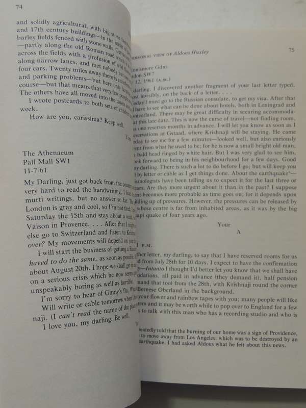 This Timeless Moment: A Personal View Of Aldous Huxley- Laura Huxley