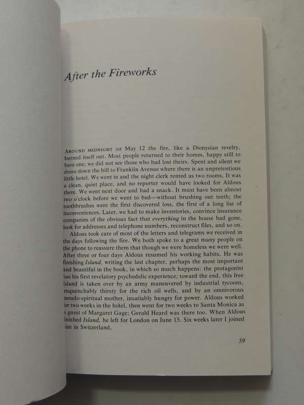 This Timeless Moment: A Personal View Of Aldous Huxley- Laura Huxley