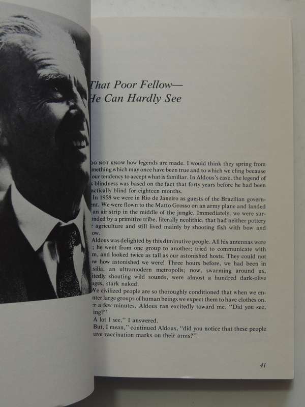 This Timeless Moment: A Personal View Of Aldous Huxley- Laura Huxley
