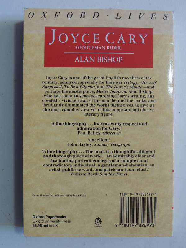 Joyce Carey: Gentleman Rider - Alan Bishop
