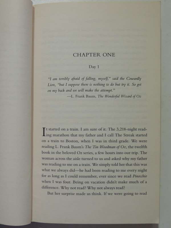 The Reading Promises: 3,218 Nights Of Reading With Father - Alice Ozma