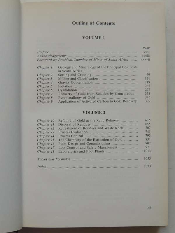 The Extractive Metallurgy Of Gold In South Africa - ed. G.G. Stanley   2 Volumes