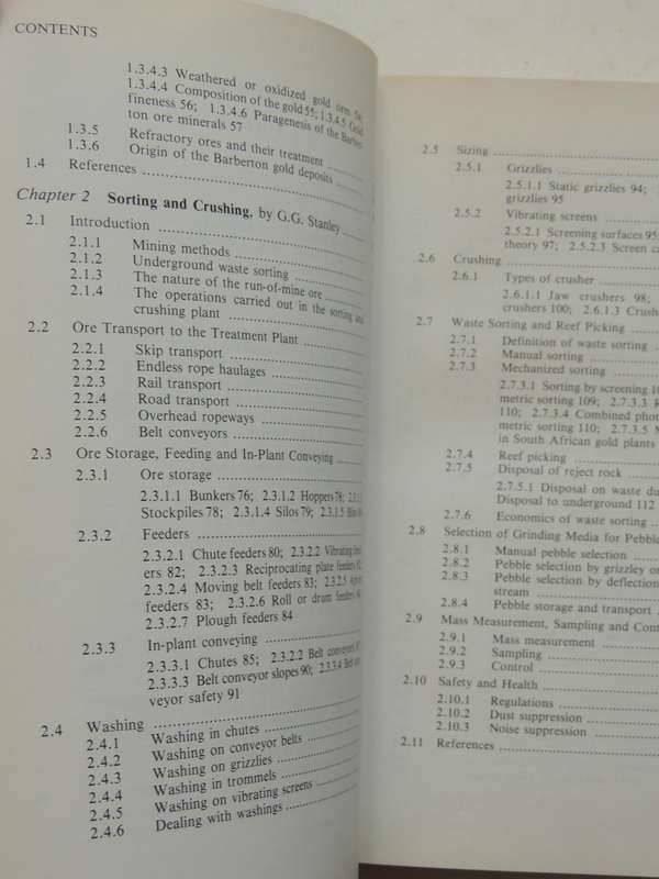 The Extractive Metallurgy Of Gold In South Africa - ed. G.G. Stanley   2 Volumes