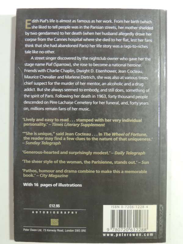 The Wheel Of Fortune: The Official Biography - Edith Piaf