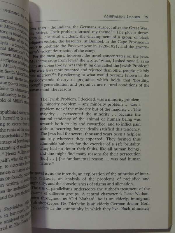 People Of The Book: Images Of The Jew In South African Fiction 1880-1992 - Marcia Leveson