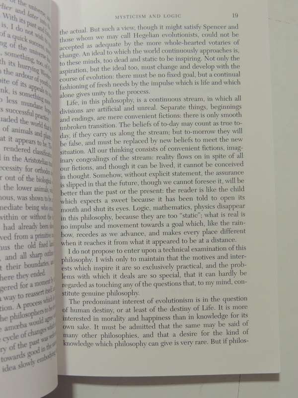 Mysticism And Logic - Bertrand Russell