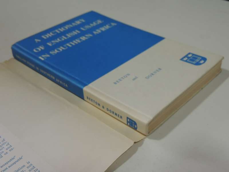 A Dictionary Of English Usage In Southern Africa - D.R. Beeton & Helen Dorner