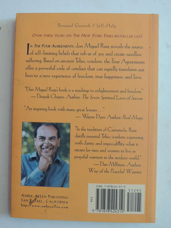 The Four Agreements: A Toltec Wisdom Book - Don Miguel Ruiz