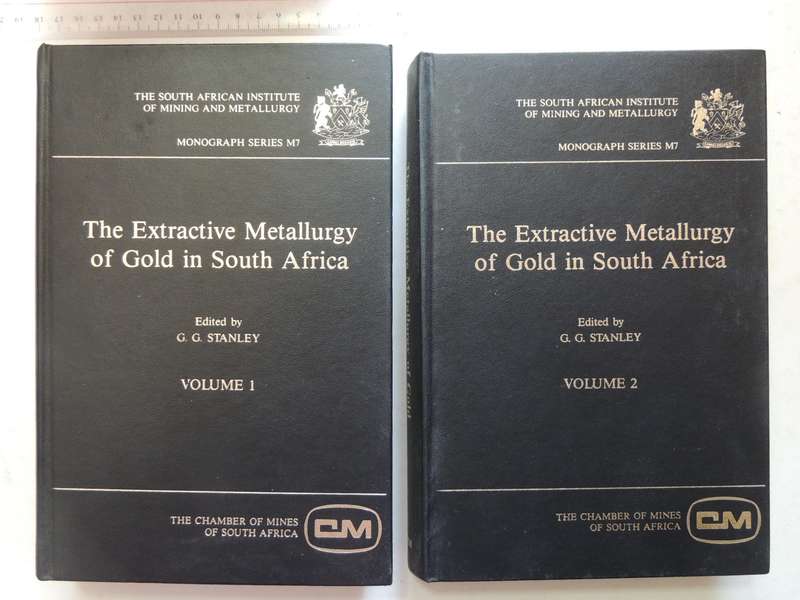 The Extractive Metallurgy Of Gold In South Africa - ed. G.G. Stanley   2 Volumes