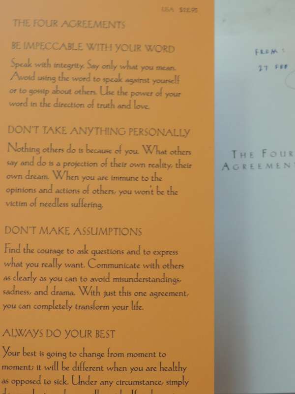 The Four Agreements: A Toltec Wisdom Book - Don Miguel Ruiz
