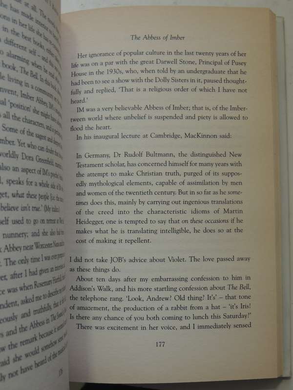 Iris Murdoch: As I Knew HerA.N. Wilson