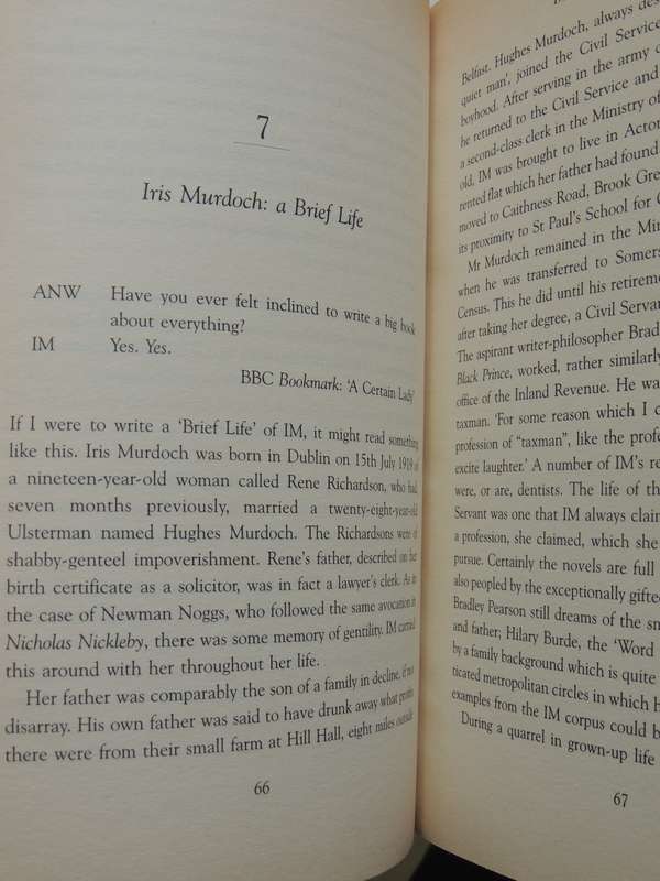 Iris Murdoch: As I Knew HerA.N. Wilson