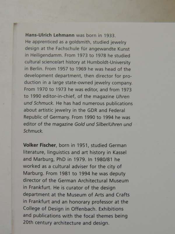 Design Classics: The Rings By C.-F. Dau - Hans-Ulrich Lehmann