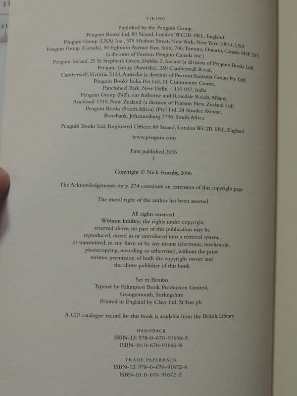 The Complete Polysyllabic Spree: Diary Of..Occasionally Exasperated..Ever Hopeful Reader Nick Hornby