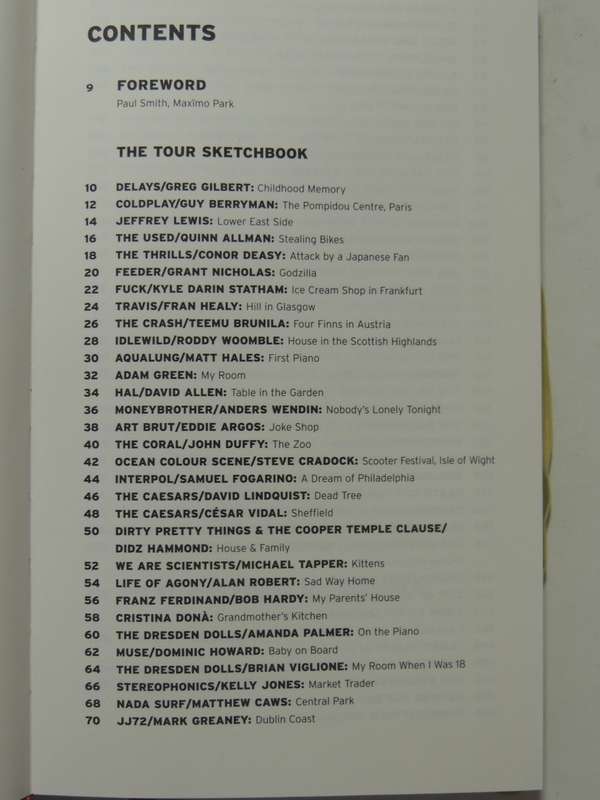 Bands on the Road, The Tour Sketchbook - Silke Leicher, Manual Schreiner
