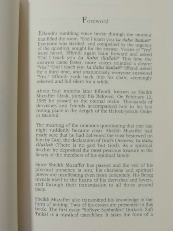 The Garden Of Dervishes - Sheikh Muzaffer Ozak Al-Jerrahi