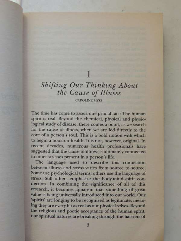 The Creation Of Health: The Emotional, Psychological & Spiritual ... Promote Health ..Caroline Myss