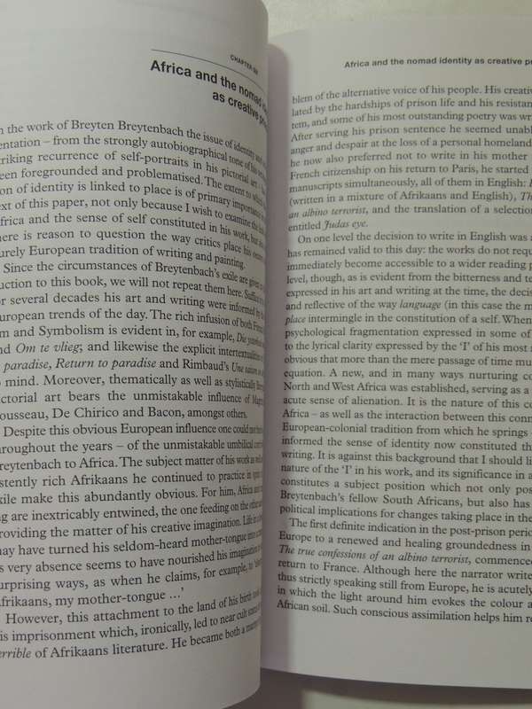 The I Of The Beholder: Indentity Formation ...Art & Writing Of Breyten Breytenbach Marilet Sienaert