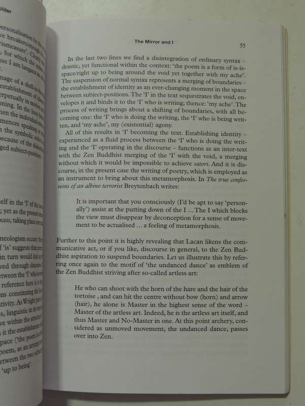 The I Of The Beholder: Indentity Formation ...Art & Writing Of Breyten Breytenbach Marilet Sienaert