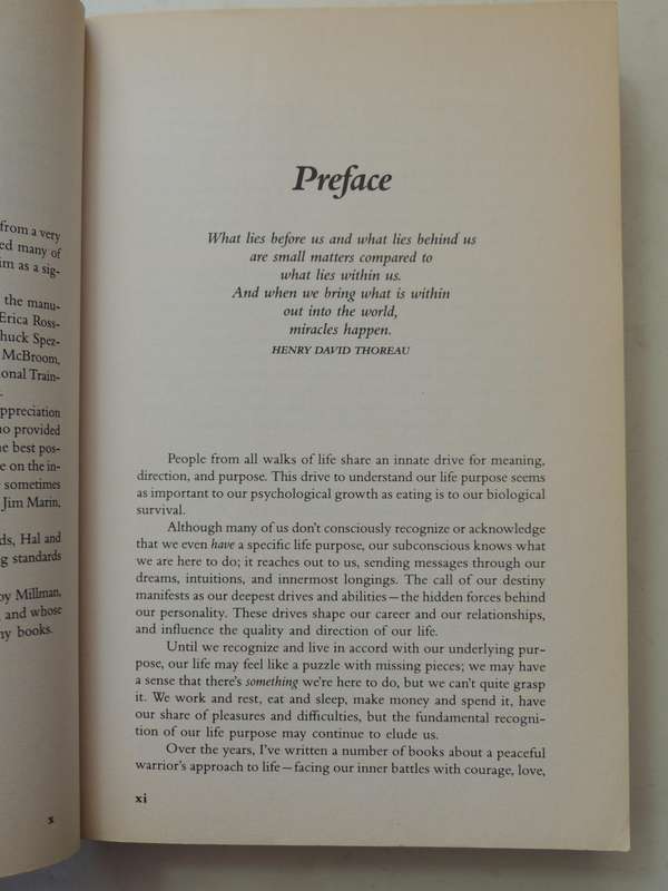 The Life You Were Born To Live - A Guide To Finding Your Life Purpose - Dan Millman