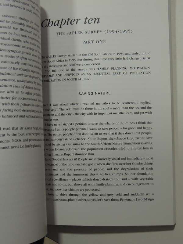 The Sapler Story: How To Limit The Human Population - Ann Cluver Weinberg