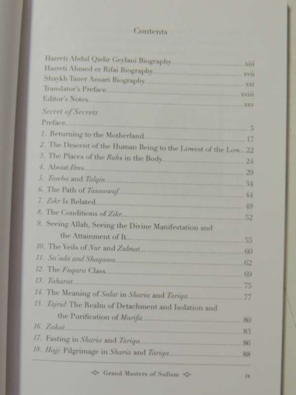 Grand Masters Of Sufism: Secrets Of Secrets, Addul Qadir Geylani & Guidance To Mysticism, Ahmed Er R