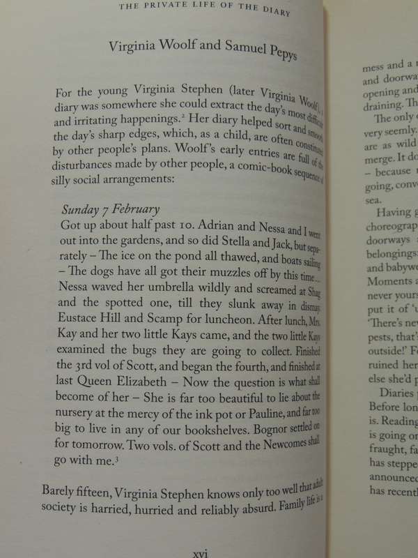 The Private Life Of The Diary:From Pepys To Tweets: History Of The Diary As An Art Form Sally Bayley