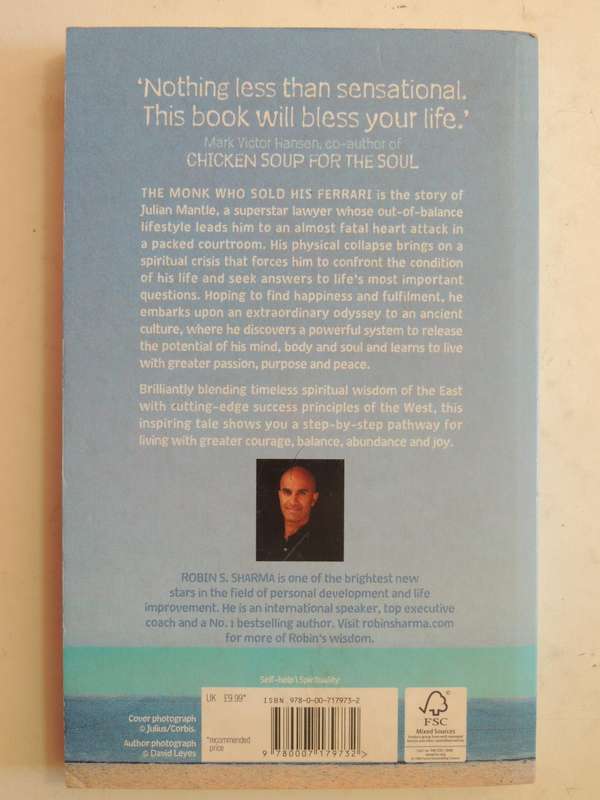 The Monk Who Sold His Ferrari  - Robin S. Sharma