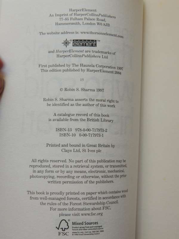 The Monk Who Sold His Ferrari  - Robin S. Sharma