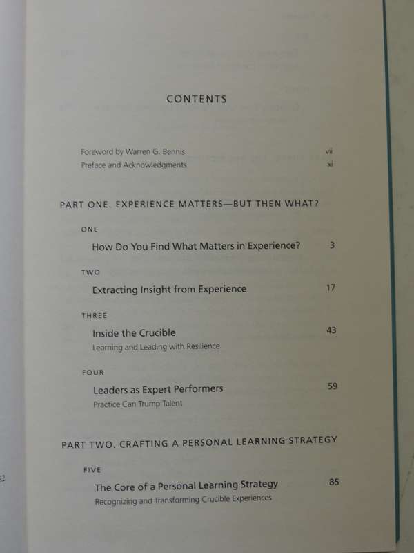 Crucibles Of Leadership: How To Learn From Experience To Become A Great Leader - Robert J. Thomas