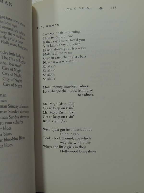 The American Night: The Writings Of Jim Morrison- Jim Morrison