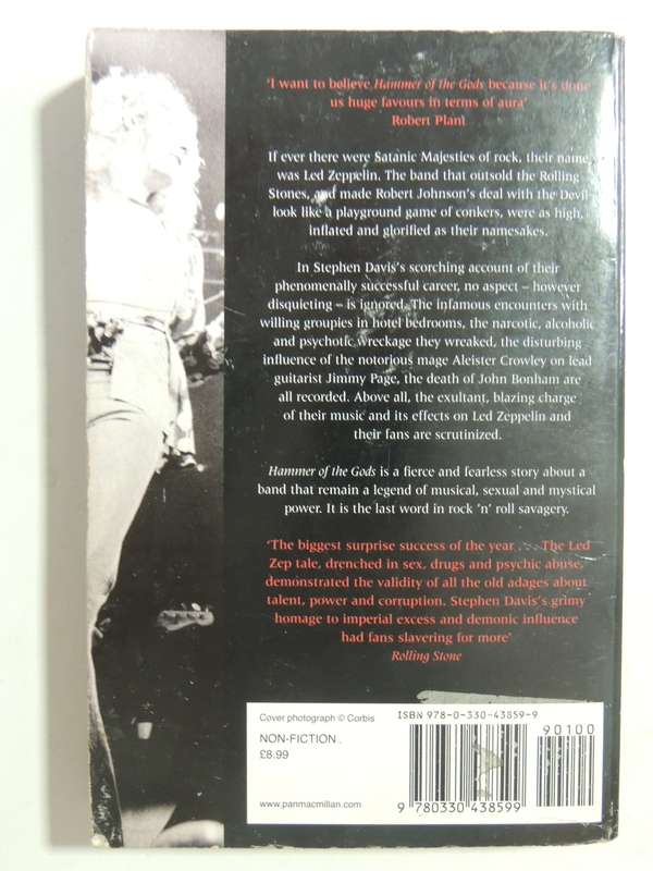 Hammer Of The Gods: Led Zepplin Unauthorized - Stephen Davis