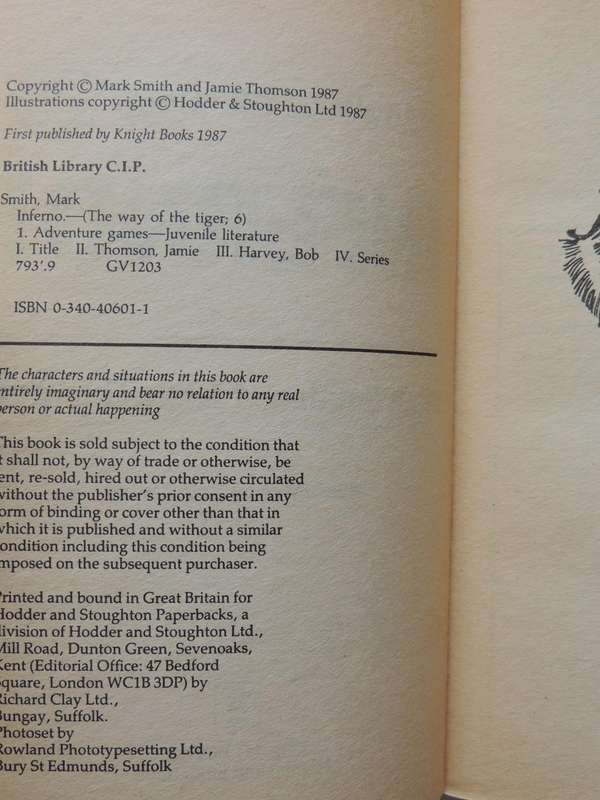 The Way of the Tiger 5 - Warbringer! - Mark Smith, Jamie Thomson