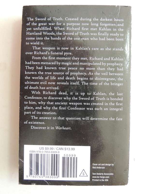 Warheart- Terry Goodkind