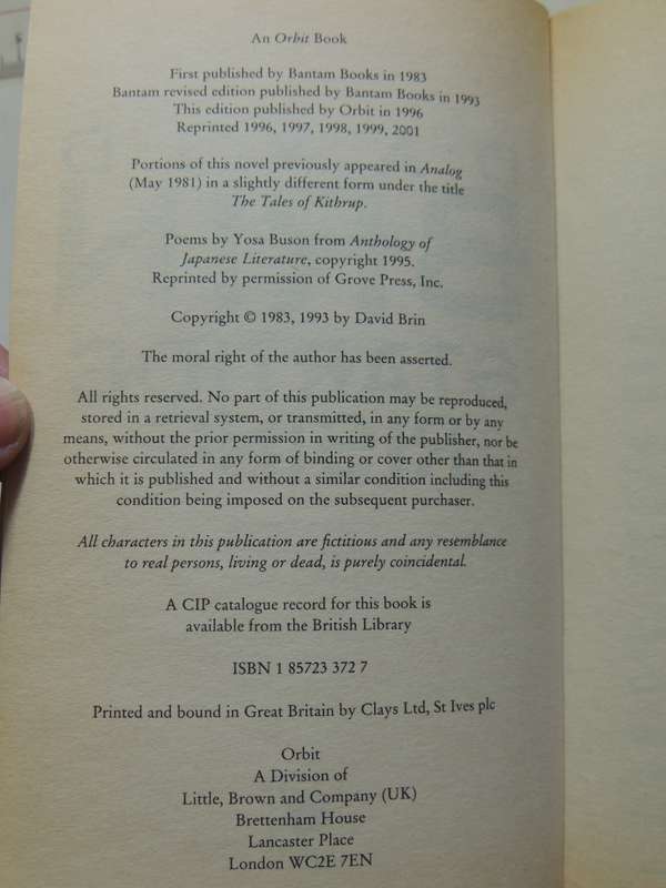 Startide Rising - An Uplift Novel - David Brin