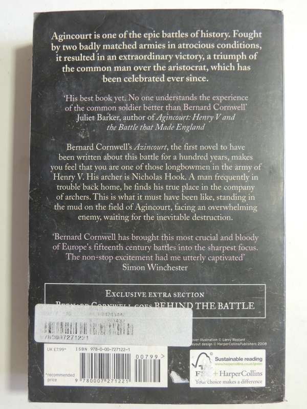 Azincourt - Bernard Cornwell