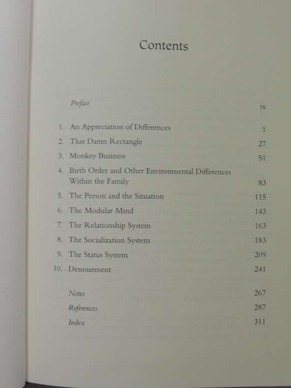 No Two Alike: Human Nature And Human Individuality- Judith Rich Harris