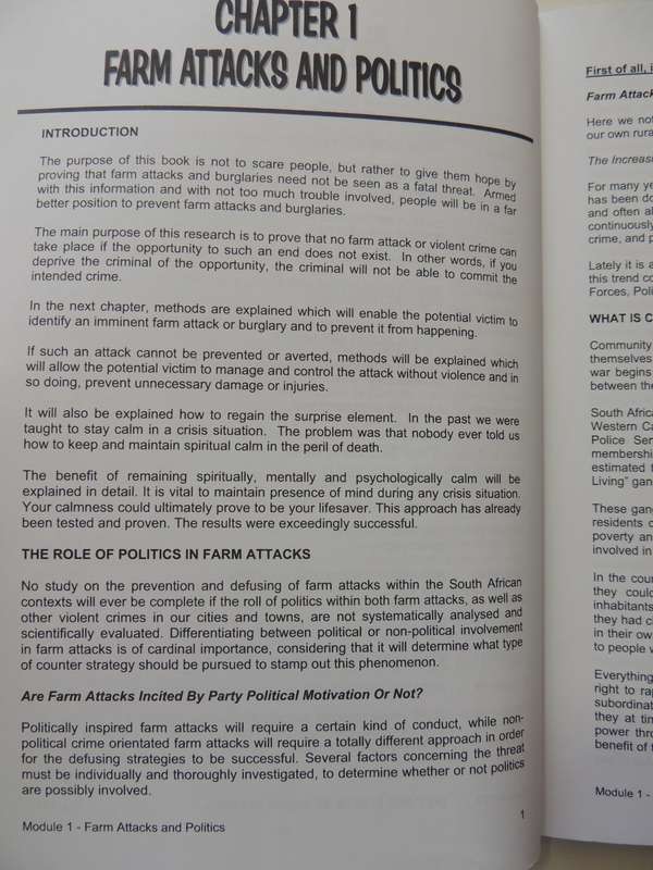 Counteract Farm Attacks  Lukas Swart