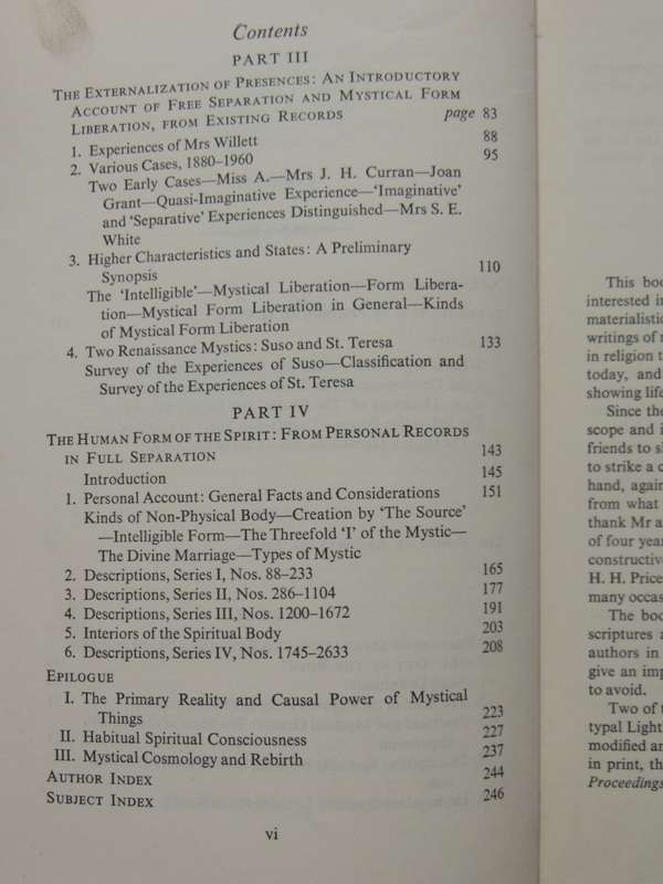 The Mystical Life: Outline Of Its Nature & Teachings From Evidence Of Direct Experience- J Whiteman