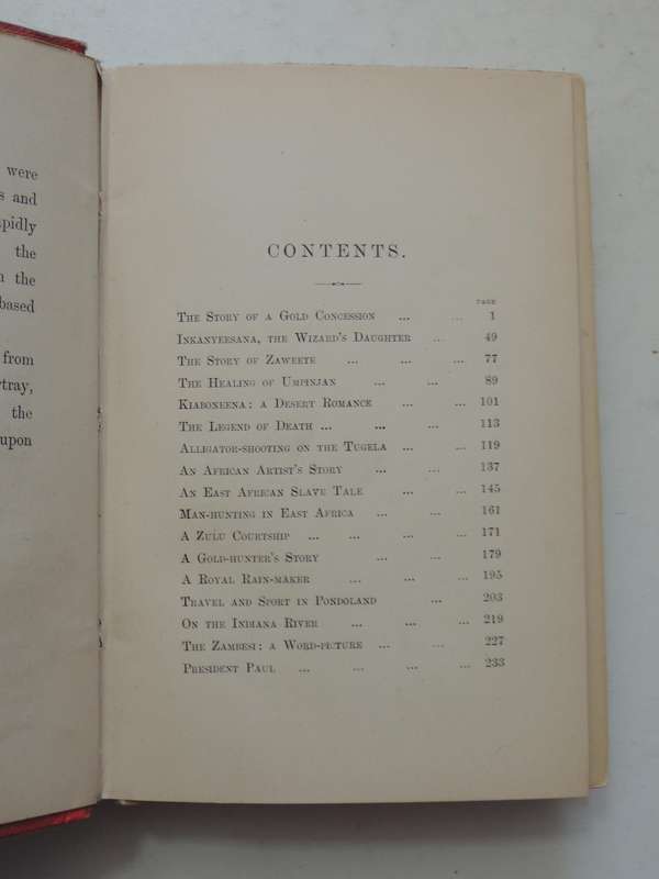 The Story Of A Gold Concession And Other African Tales And Legends - J. Forsyth Ingram, F.R.G.S.