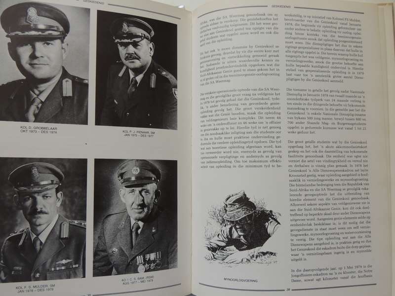 Die Geskiedenis van Genieskool 1940-1990 - School of Engineers The History  ed Cmdt. JC Rabe