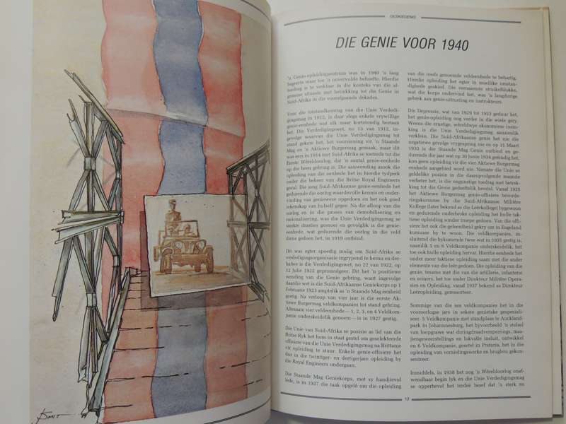 Die Geskiedenis van Genieskool 1940-1990 - School of Engineers The History  ed Cmdt. JC Rabe